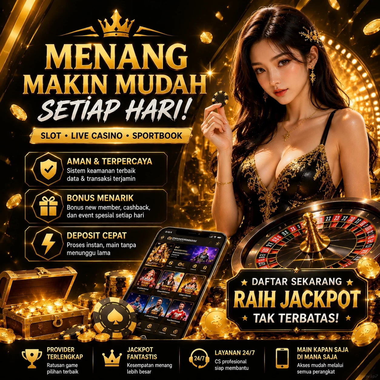 Cuplikan layar menu unduhan rsnvip7 untuk perangkat Android